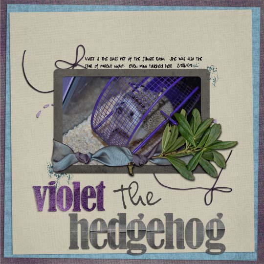 Violet the Hedgehog