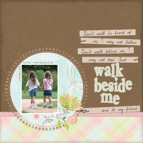 Walk Beside Me