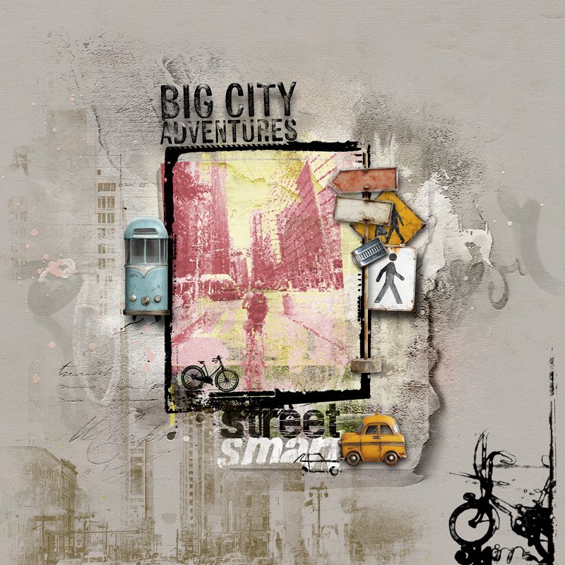 walk in the city