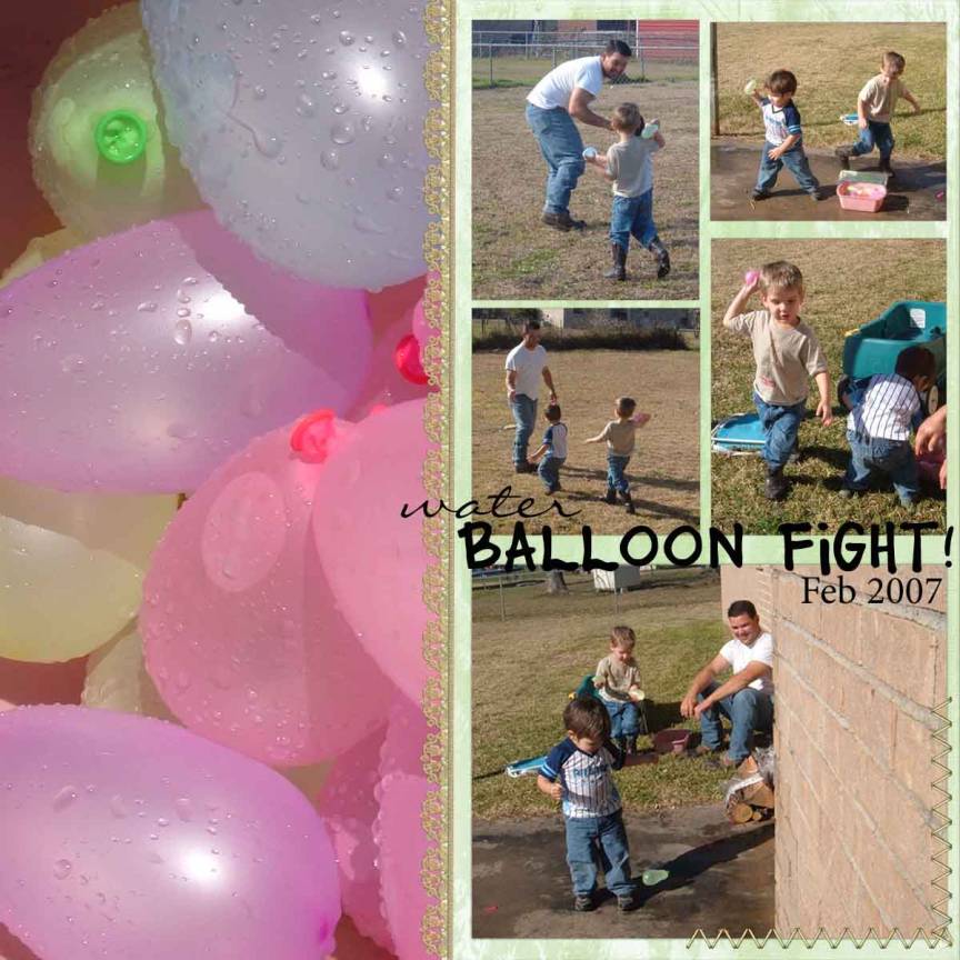 Water Balloon Fight