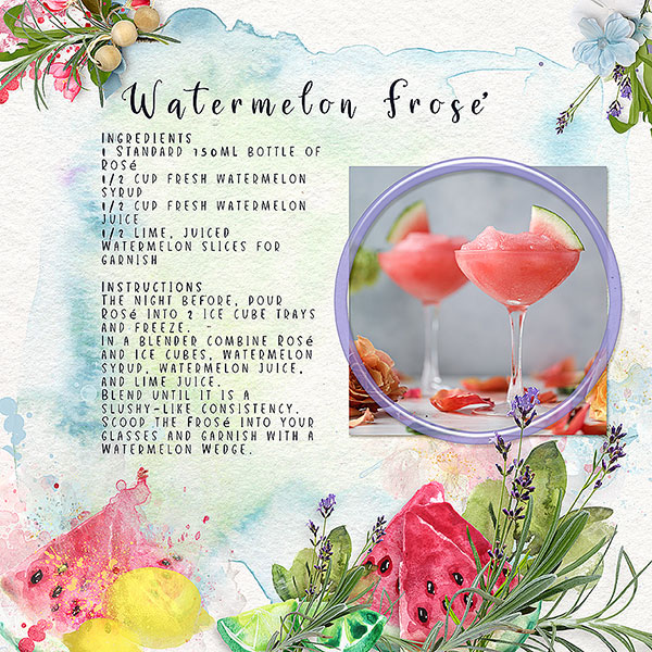 Watermelon Frose