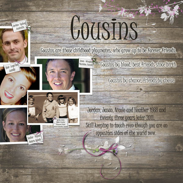 Web Inspiration Challenge - Cousins