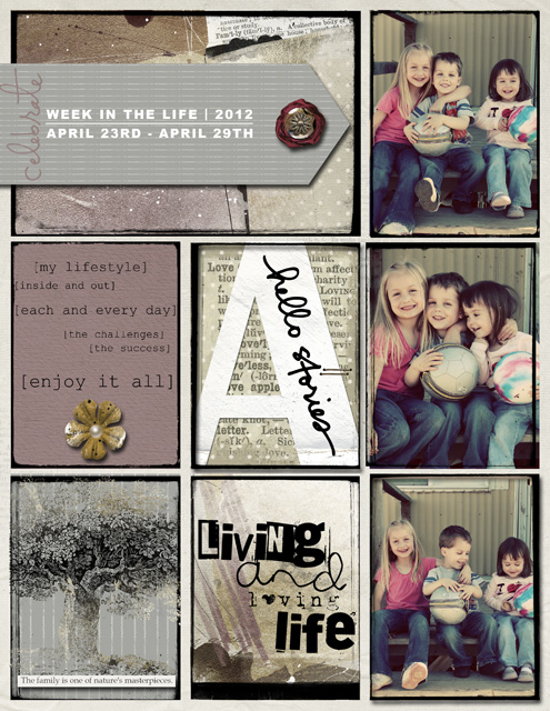 Week In The Life: Title Page