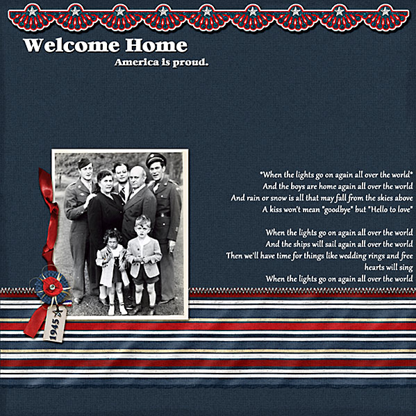 Welcome Home 1945