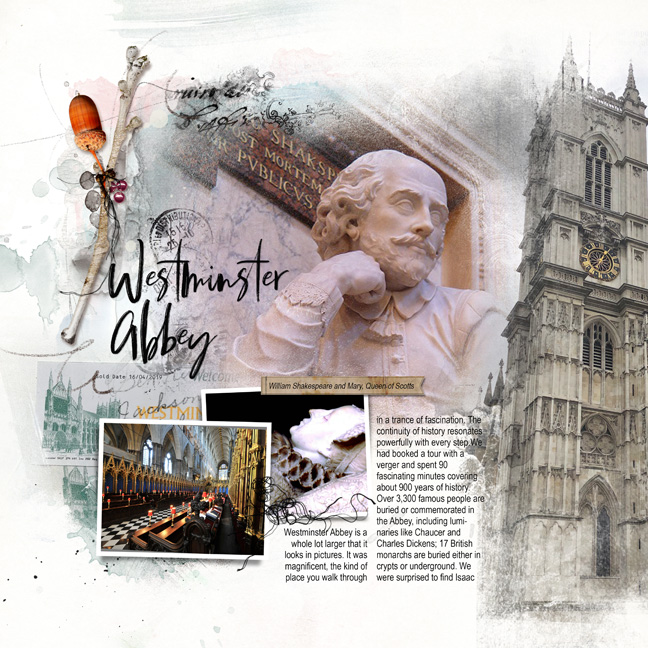 Westminster Abbey - left page