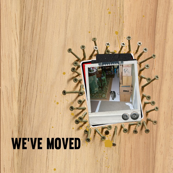 We've moved....