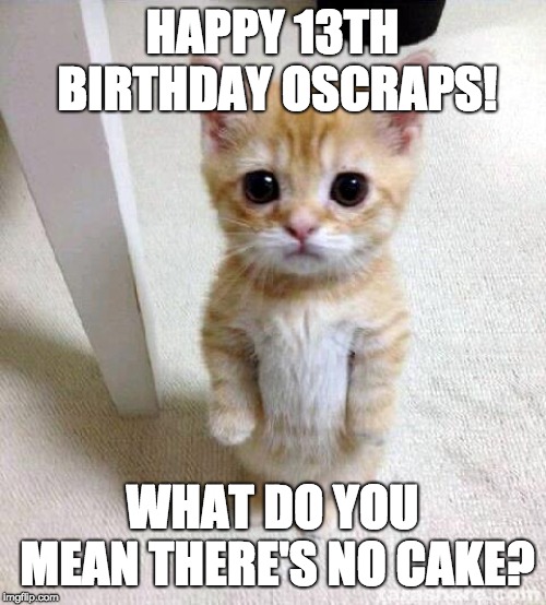 What no Cake??