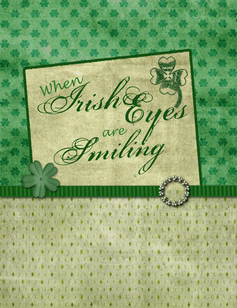 When Irish Eyes