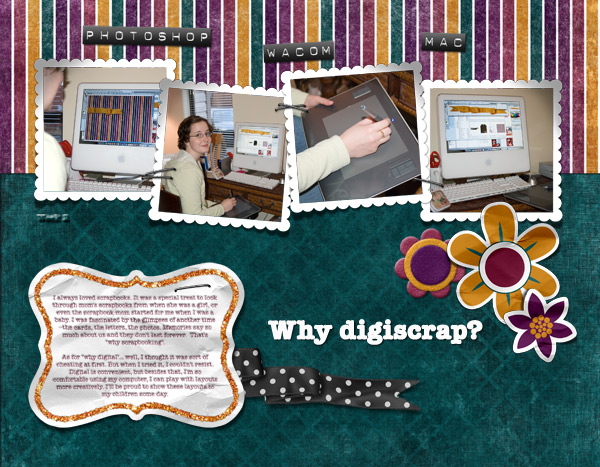 Why Digiscrap? (Week 2)