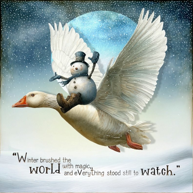Winter Brushed the World with Magic