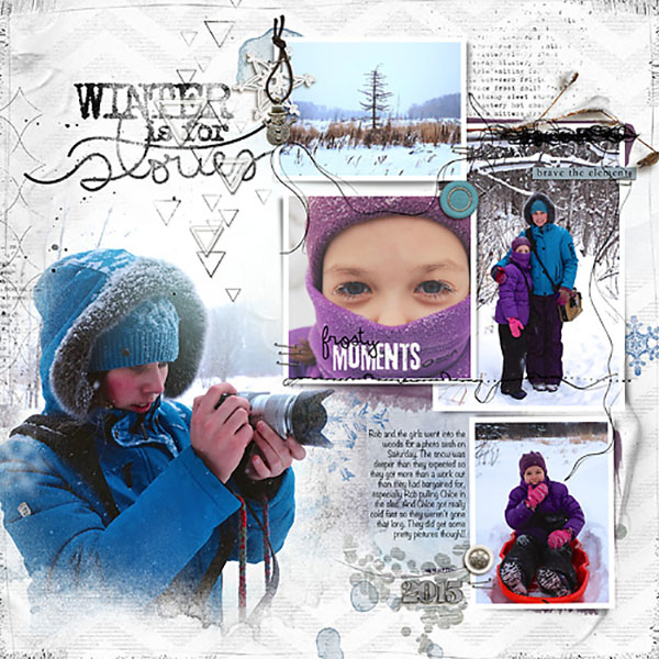 Winter Walk Page 1