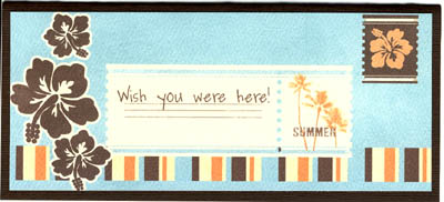 Wish You Were Here card
