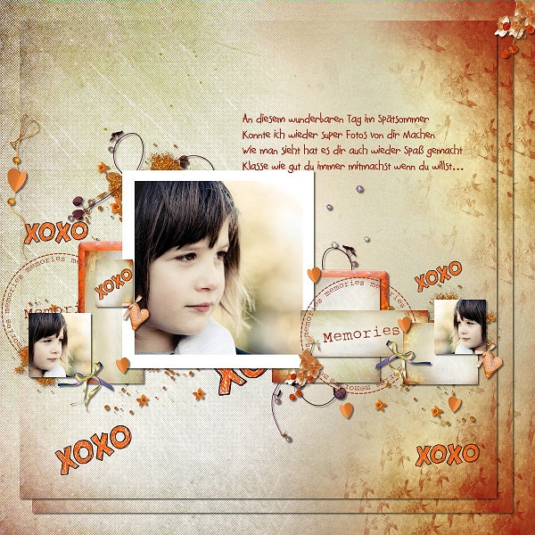 Xoxo / March Copycat challenge