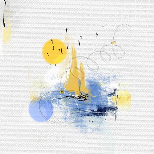 Yellow sailboats