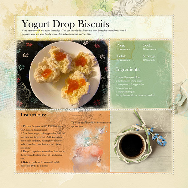 Yogurt Drop Biscuits