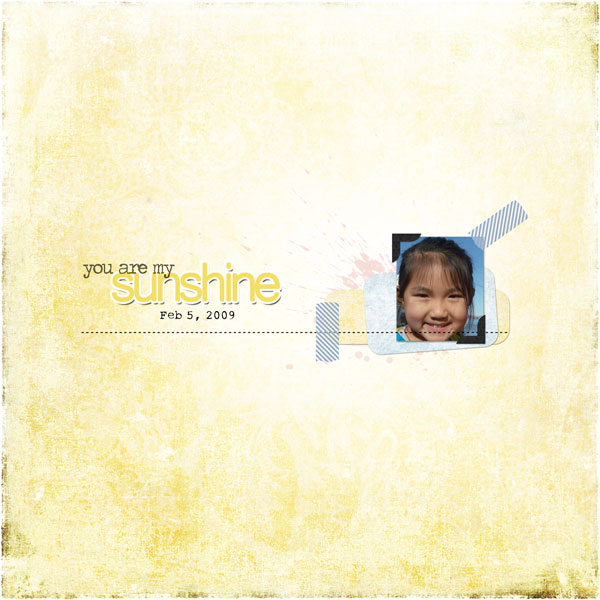 You are my Sunshine Feb 2009