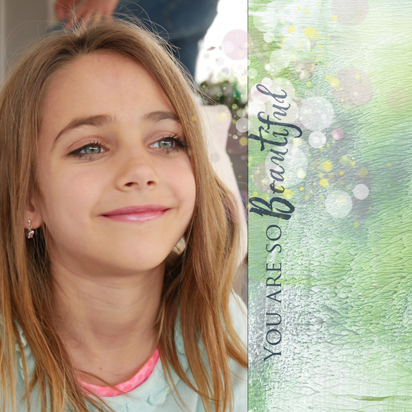 You are so beautiful