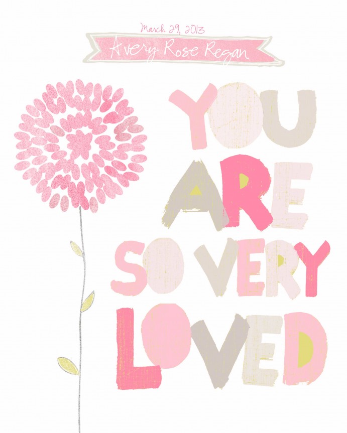 You are so LOVED...