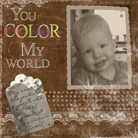 You color my world