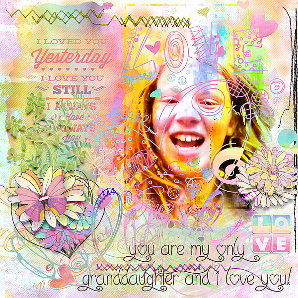 You colour my world