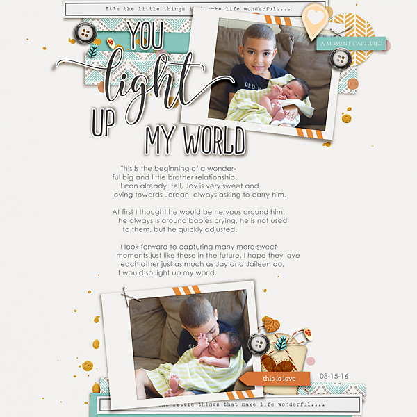 You Light Up My World