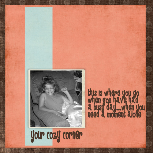 your cozy corner