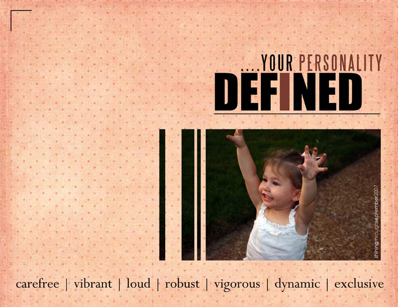 Your Personality Defined