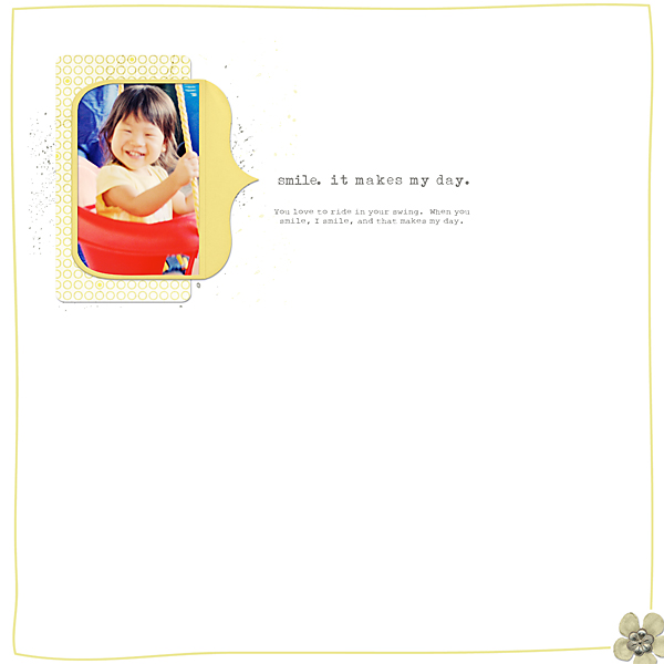 Your smile . . .
