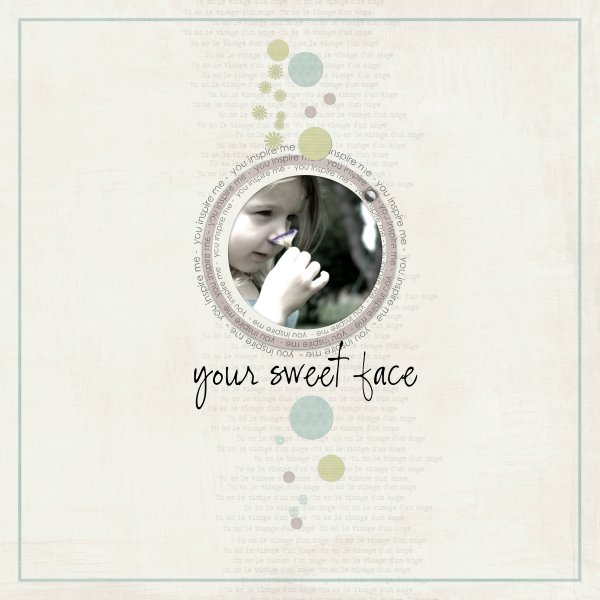 your sweet face