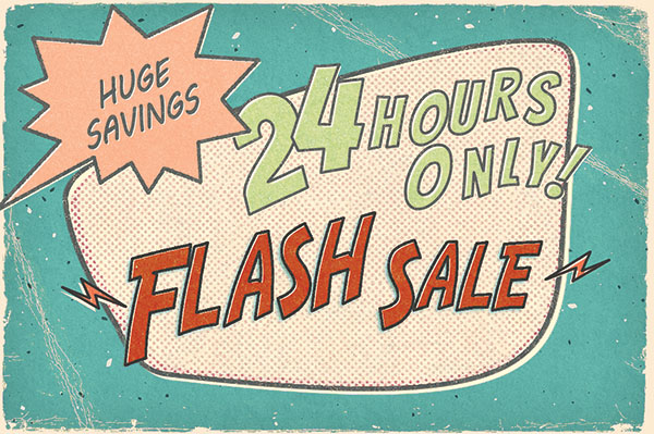 Flash Sales @ Oscraps