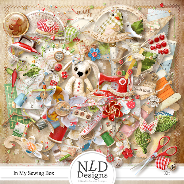 In My Sewing Box by NLD Designs