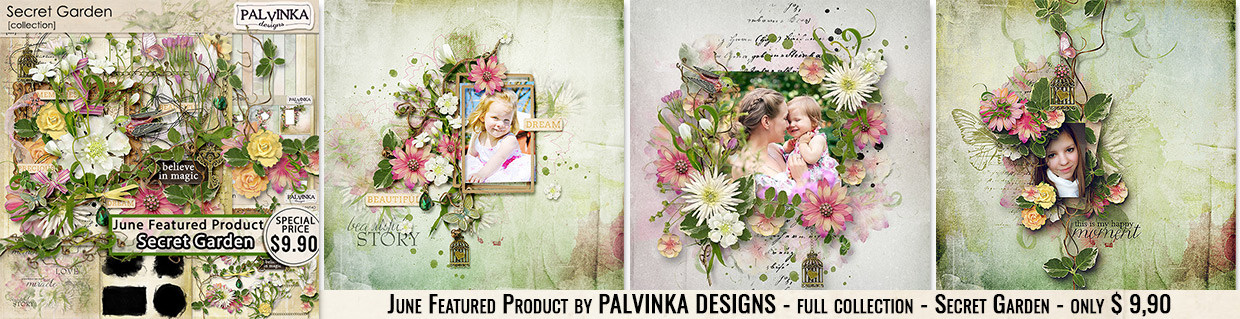 Palvinka Designs Digital Scrapbook Products