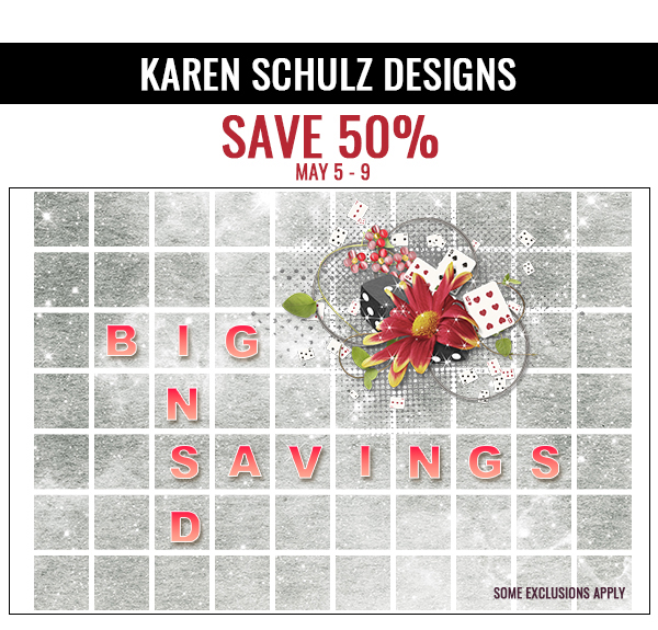 iNSD Digital Scrapbook Store Sale 2022 by Karen Schulz