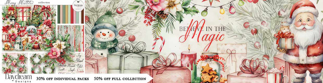 Merry Mistletoe Collection by Daydream Designs at Oscraps.com