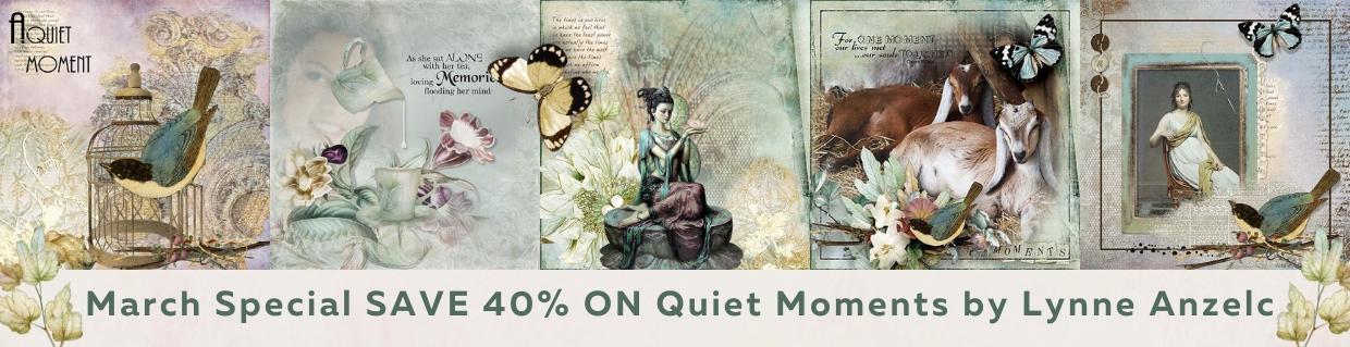 Quiet Moments Digital Scrapbook Collection