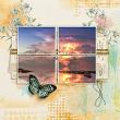 Bundle of Love Digital Scrapbook Kit by Vicki Robinson Layout 15