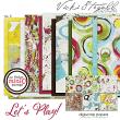 Digital Scrapbook Background Papers Let's Play Bundle by Vicki Stegall Designs 7