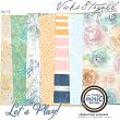 Digital Scrapbook Background Papers Let's Play Bundle by Vicki Stegall Designs 8