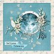 Hopes And Dreams Digital Scrapbook Page by Sarka