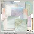 Quiet Moments Digital Scrapbook Papers Preview by Lynne Anzelc