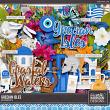Grecian Isles Digital Scrapbook Elements by Aimee Harrison Designs
