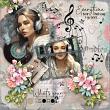 Melody Flashbacks by Karen Schulz Designs Digital Art Layout 01