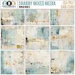 (CU) Shabby Mixed Media Papers Set 2 by CRK | Oscraps