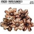 (CU) Paper Flowers 3 by CRK | Oscraps