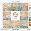 Mixed Media Backgrounds 9 by Wendy Page Designs