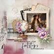 Sentimental Journey Digital Scrapbook Page by Cathy