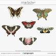 Antique Butterflies 3 (CU) by Wendy Page Designs