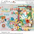 Color Me Happy {Page Kit} by Mixed Media by Erin Elements