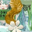 Seafoam {Mixed Media Bits} by Mixed Media by Erin detail 01
