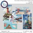 Bayside {Journal Cards} by Mixed Media by Erin cards